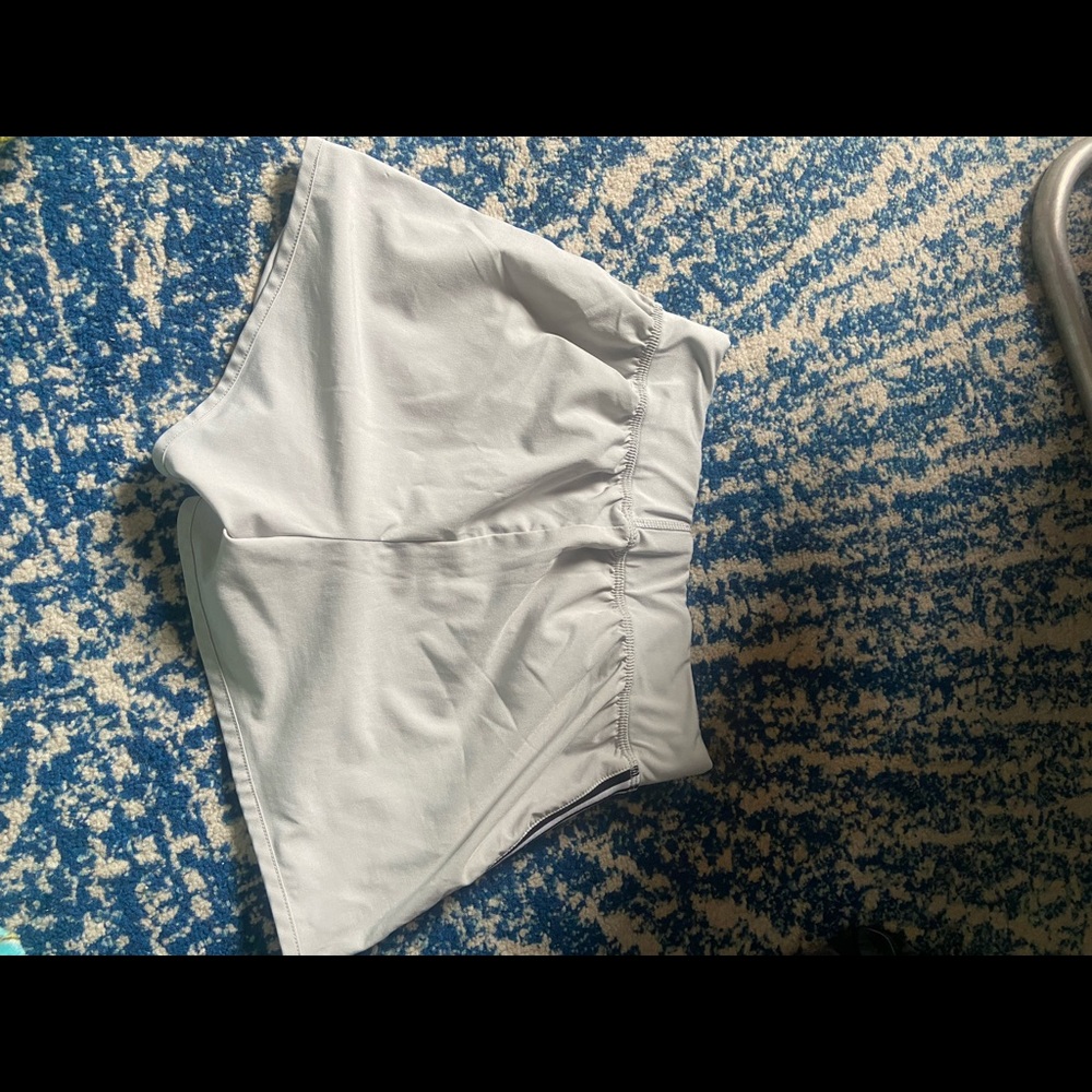 Shorts with spandex in them!